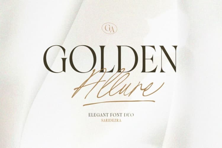 Golden Allure Font