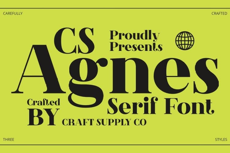 CS Agnes Font