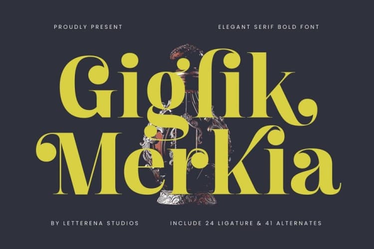 Giglik Merkia Font