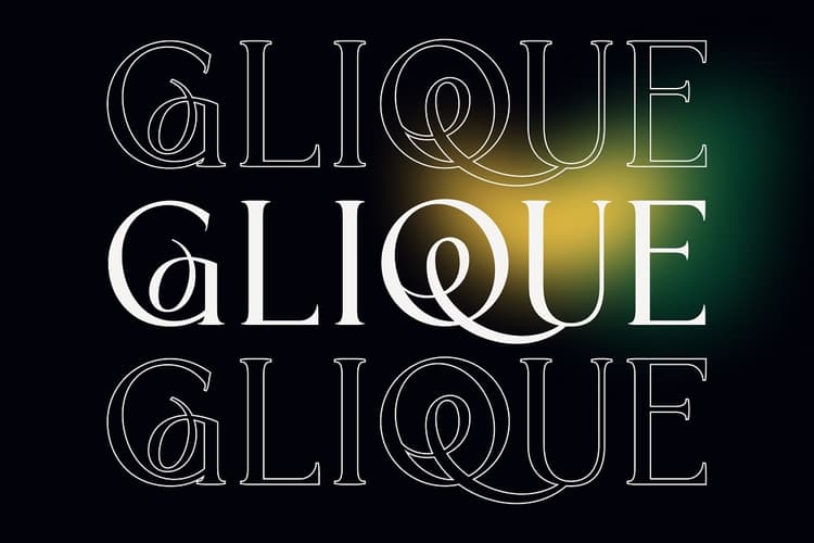 Glique Font