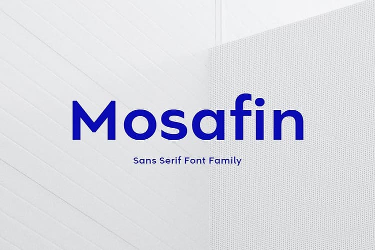 Mosafin Font Family