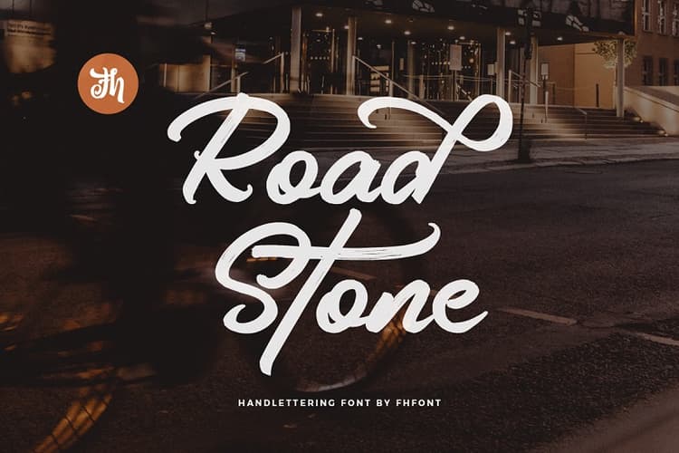 Road Stone Font
