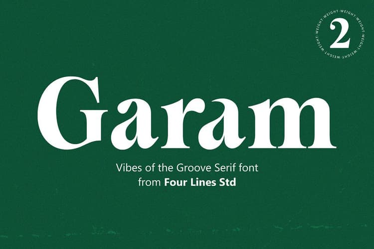 Garam Font