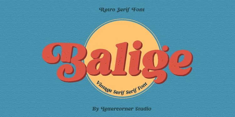 Balige Font