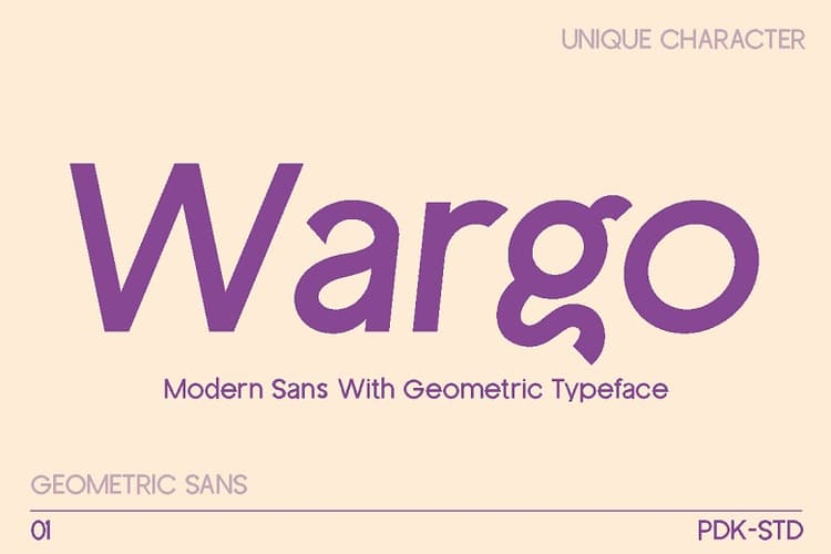 Wargo Font