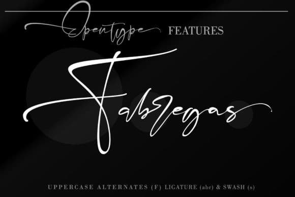 Fabregas Script Font
