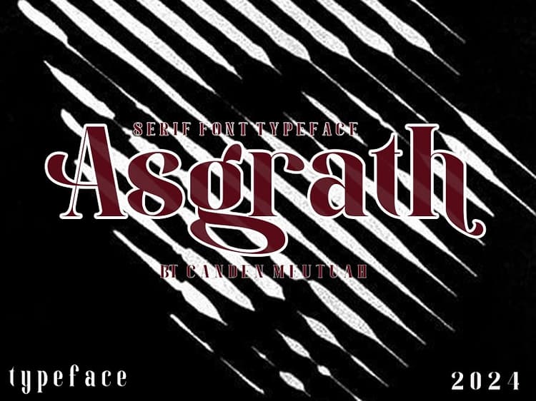 Asgrath Font