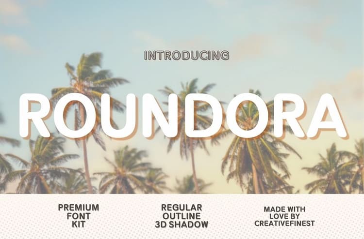 Roundora Font