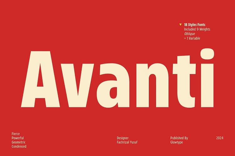 Avanti Font Family
