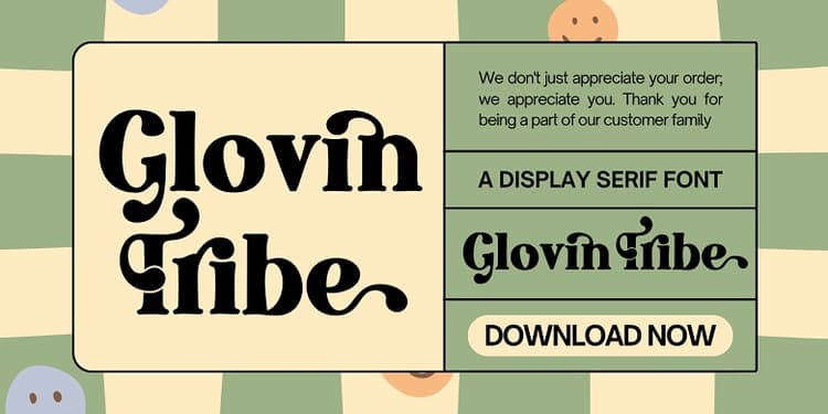 Glovin Tribe Font