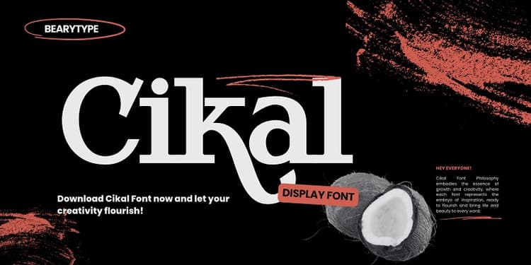 Cikal Font