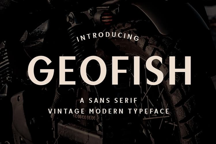 Geofish Font