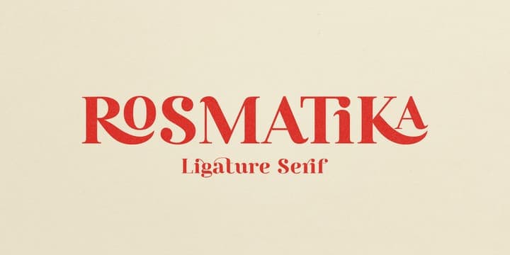Rosmatika Serif Font Family