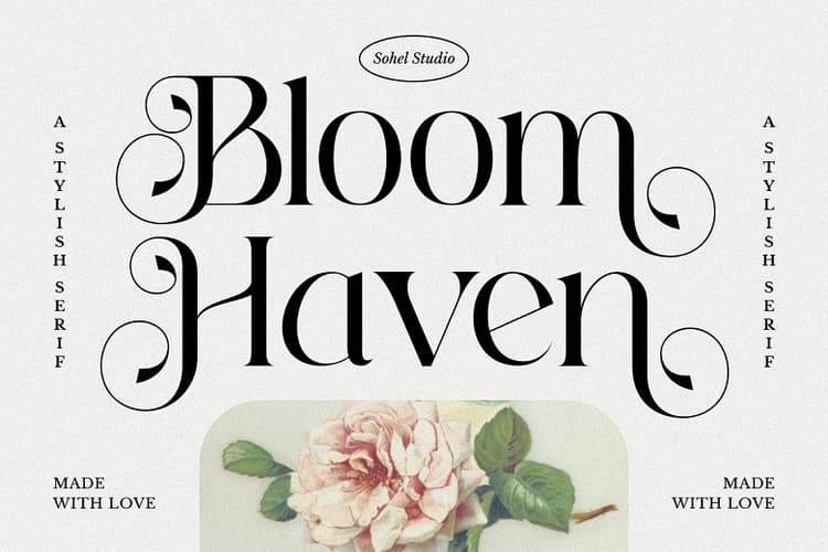 Bloom Haven Font