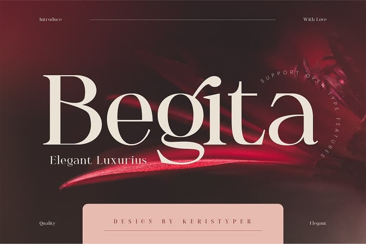 Begita Font