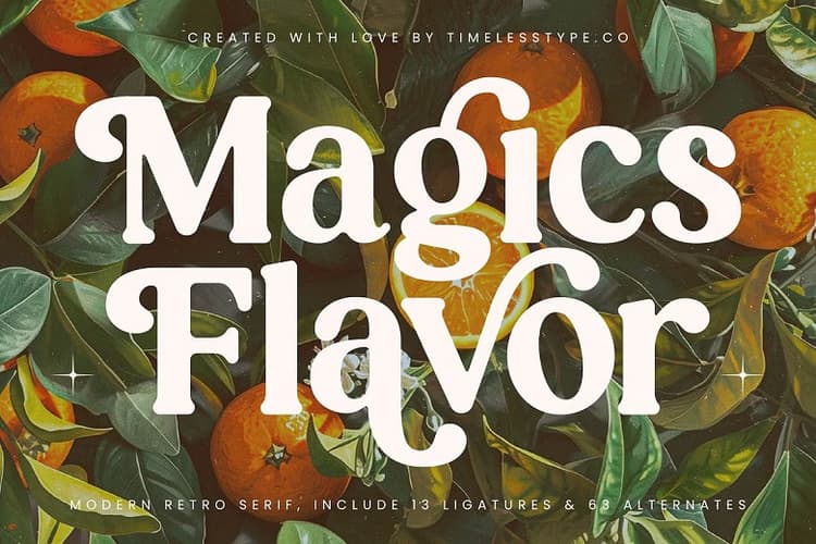 Magics Flavor Font