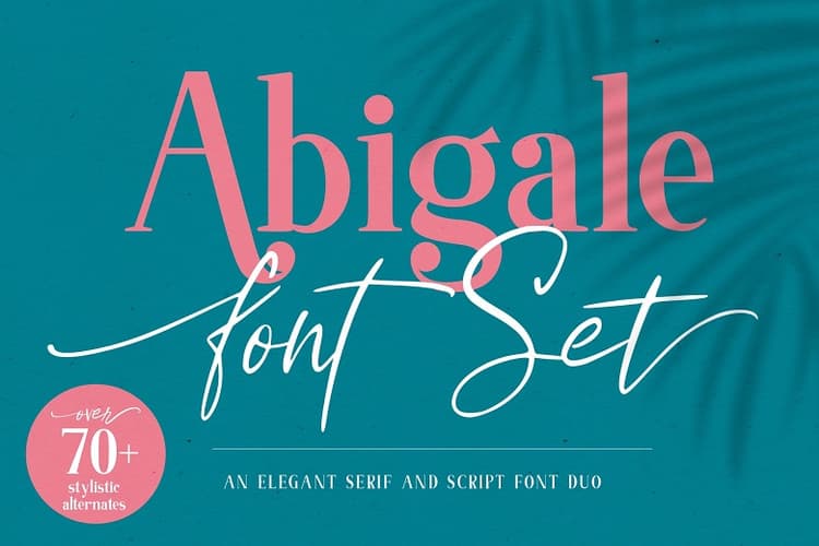 Abigale Font Duo
