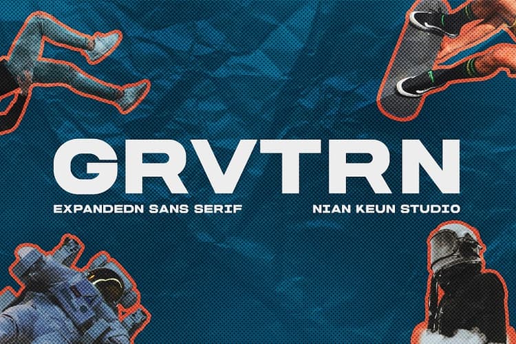 Grvtrn Font