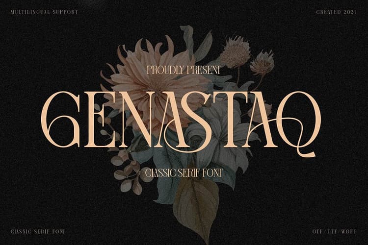 Genastaq Font