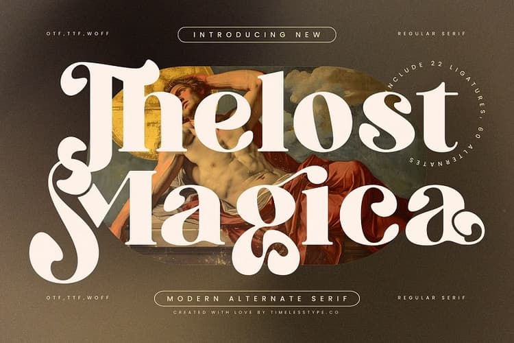 Thelost Magica Font