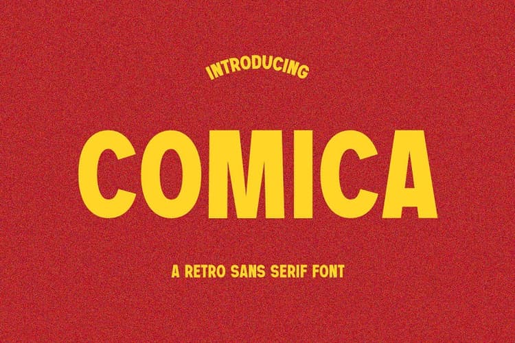 Comica Font