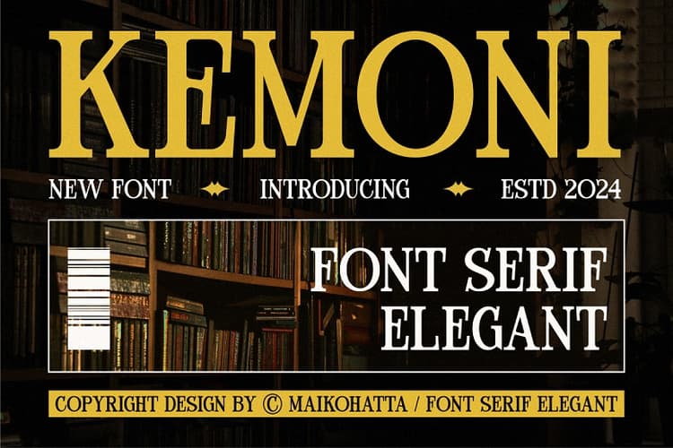 Kemoni Font