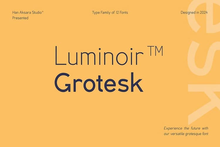 Luminoir Grotesk Font