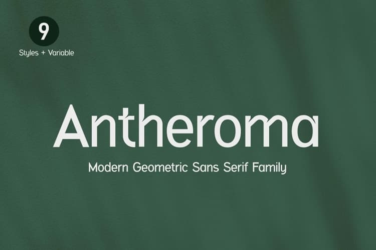 Antheroma Font Family