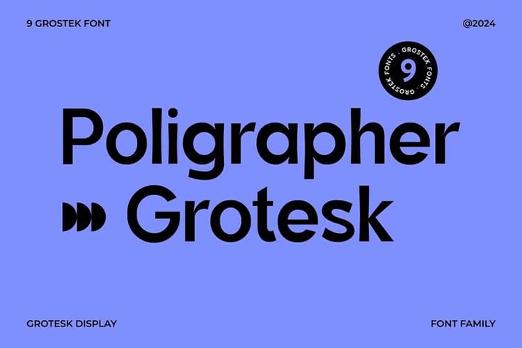 Poligrapher Grotesk Font Family