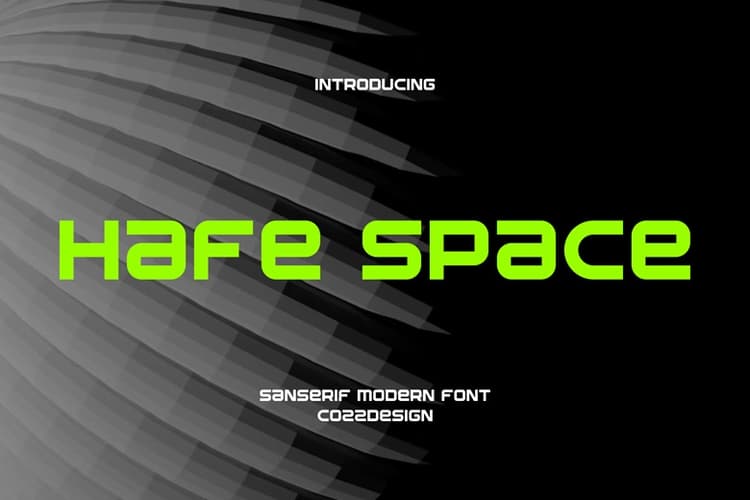 Hafespace Font