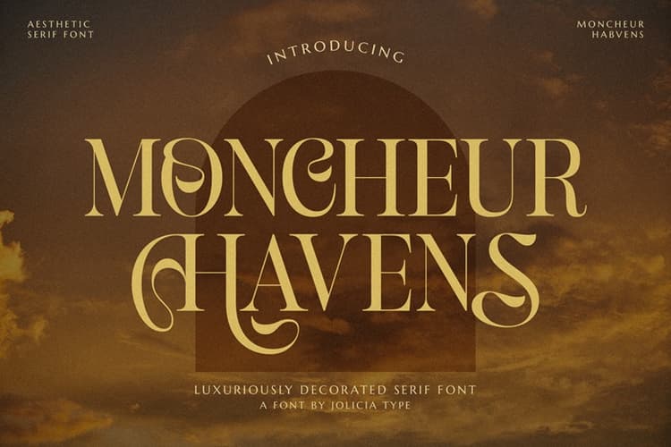 Moncheur Havens Font