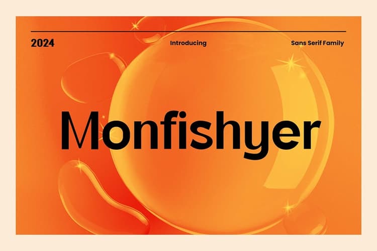 Monfishyer Font Family