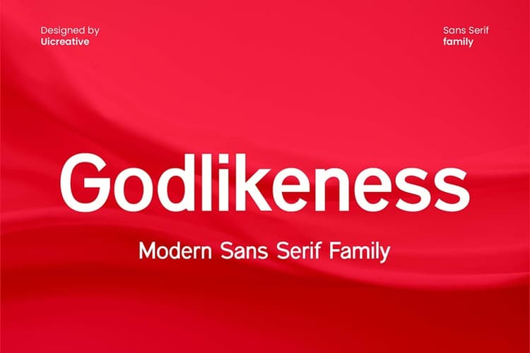Godlikeness Font Family