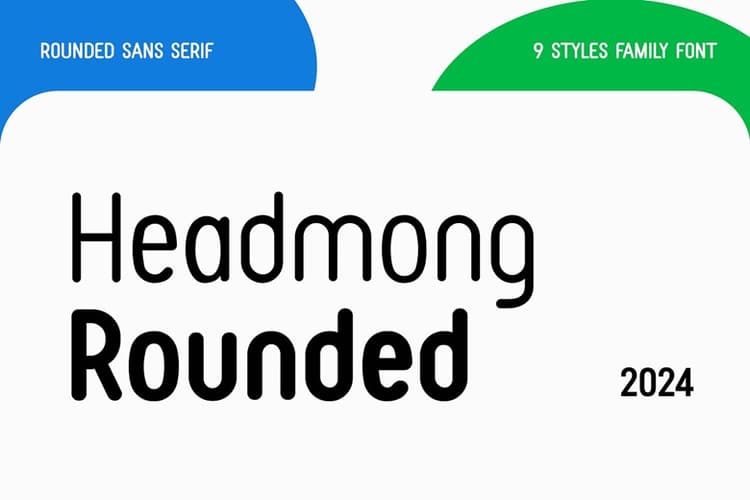 Headmong Rounded Font Family