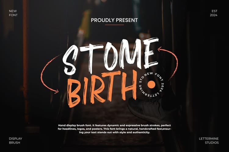 Stome Birth Font