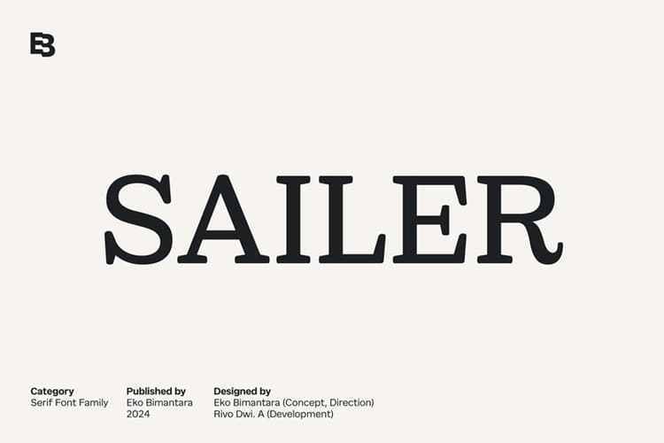 Sailer Font Family