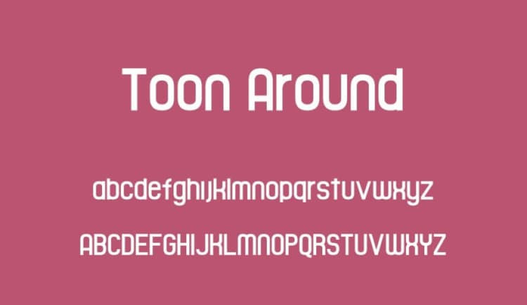 Toon Around Font
