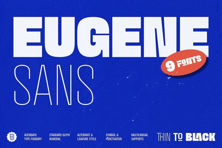 Eugene Sans Font Family