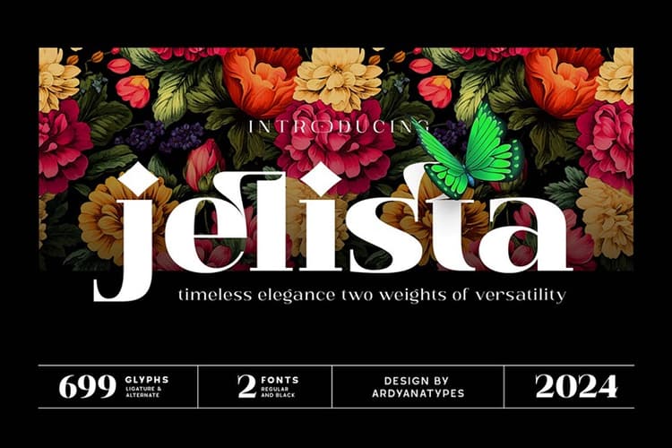 Jelista Font