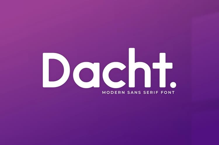 Dacht Font