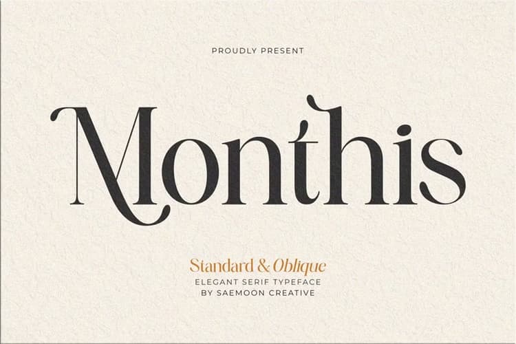 Monthis Font
