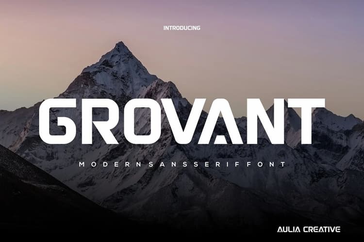 Grovant Font