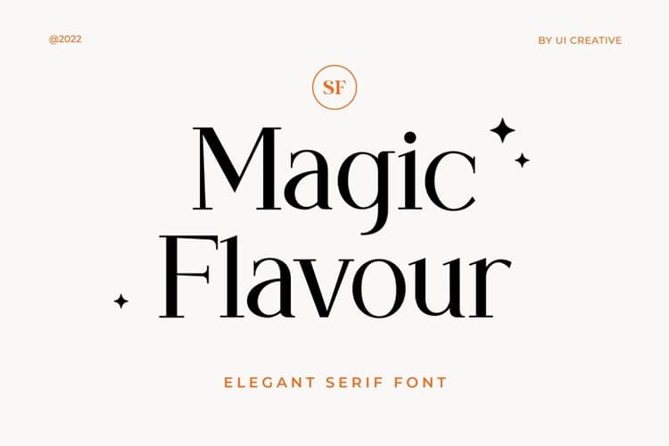 Magic Flavour Font