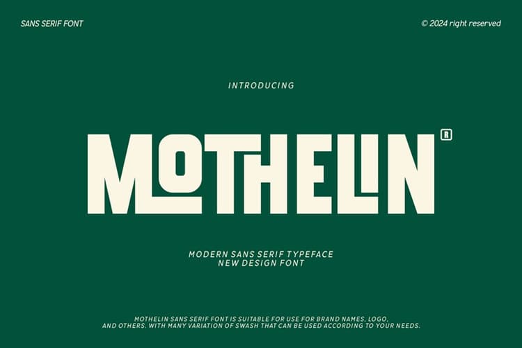 Mothelin Font