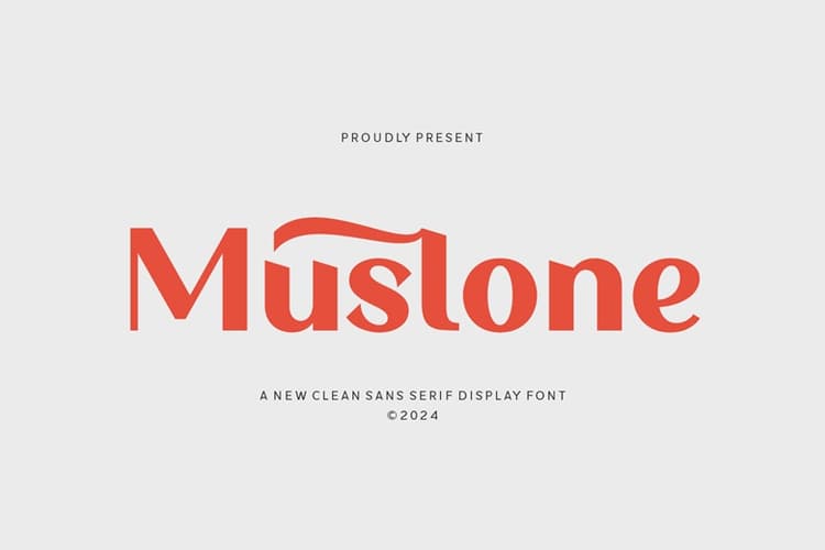 Muslone Font