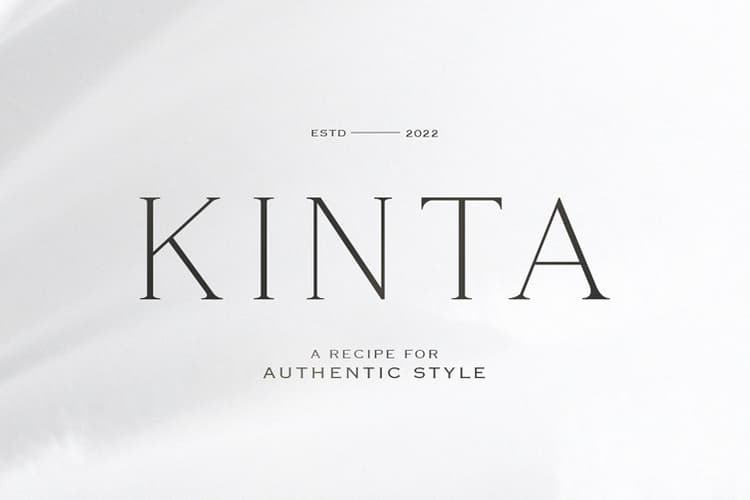 Kinta Font