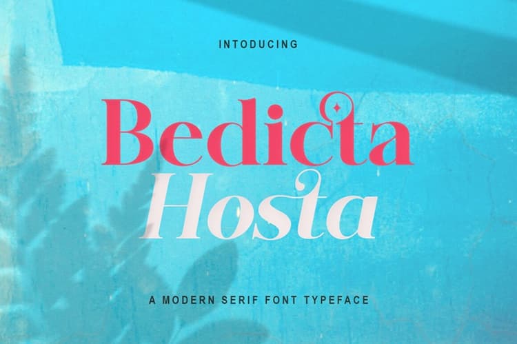 Bedicta Hosta Font Family