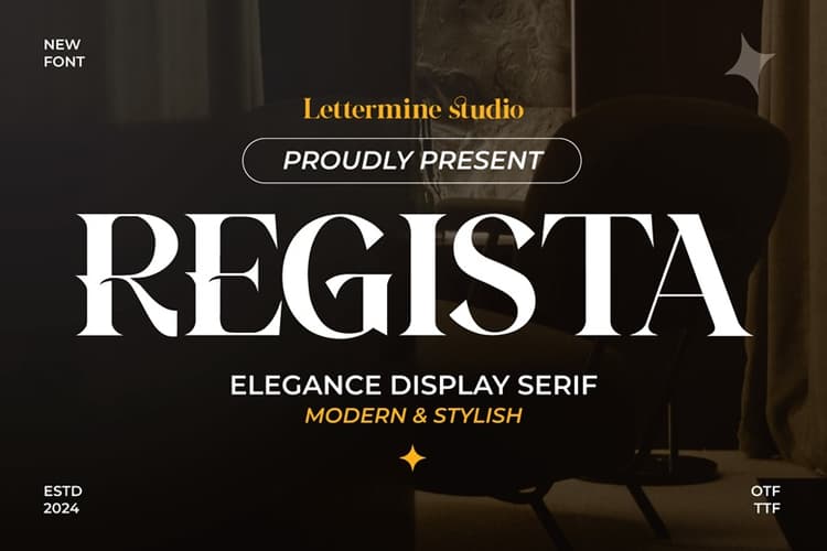 Regista Font
