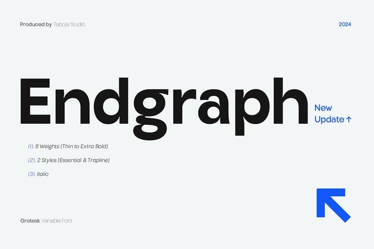 Tbj Endgraph Essential & Trapline Font