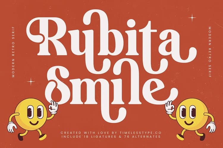 Rubita Smile Font
